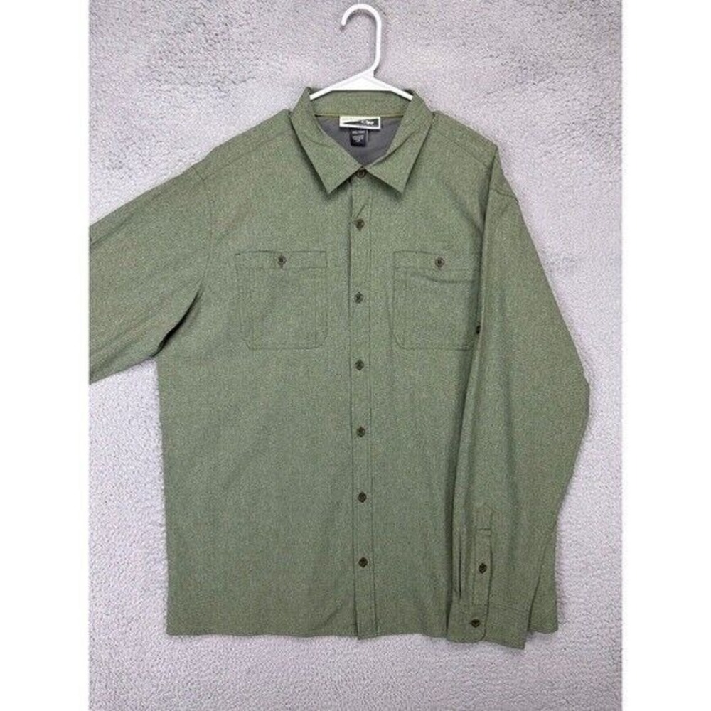 Outdoor Research Shirt Wayward Sentinel Adult 2XL Green Hiking Men Fishing NEW